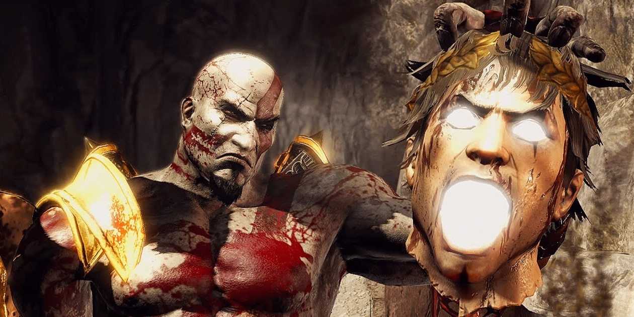 kratos and helios in god of war 3 1