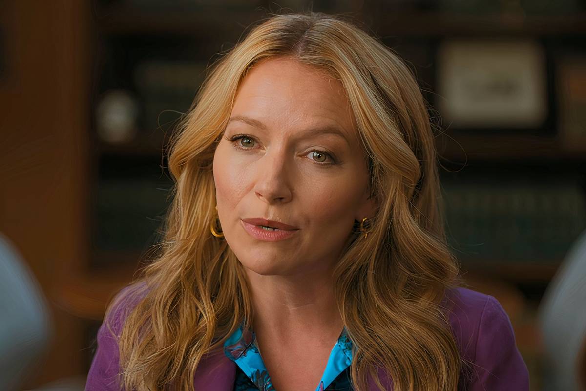 lorna speaking seriously in the lincoln lawyer season 3 episode 8 2 1