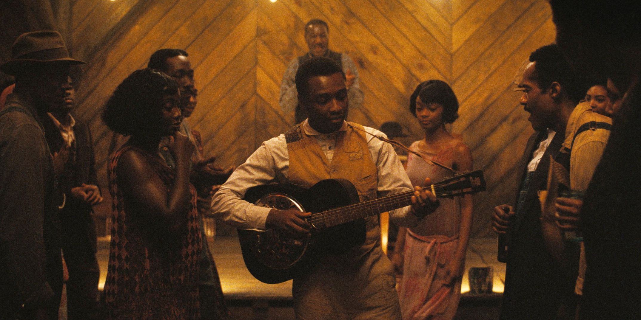 preacherboy performing among the crowd at club juke in sinners