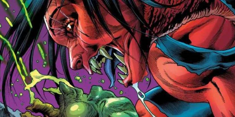 Hulk Serisinin En İyi 7 Kahraman Tasarımı Sıralandı 8 red harpy in immortal hulk eats hulk s heart