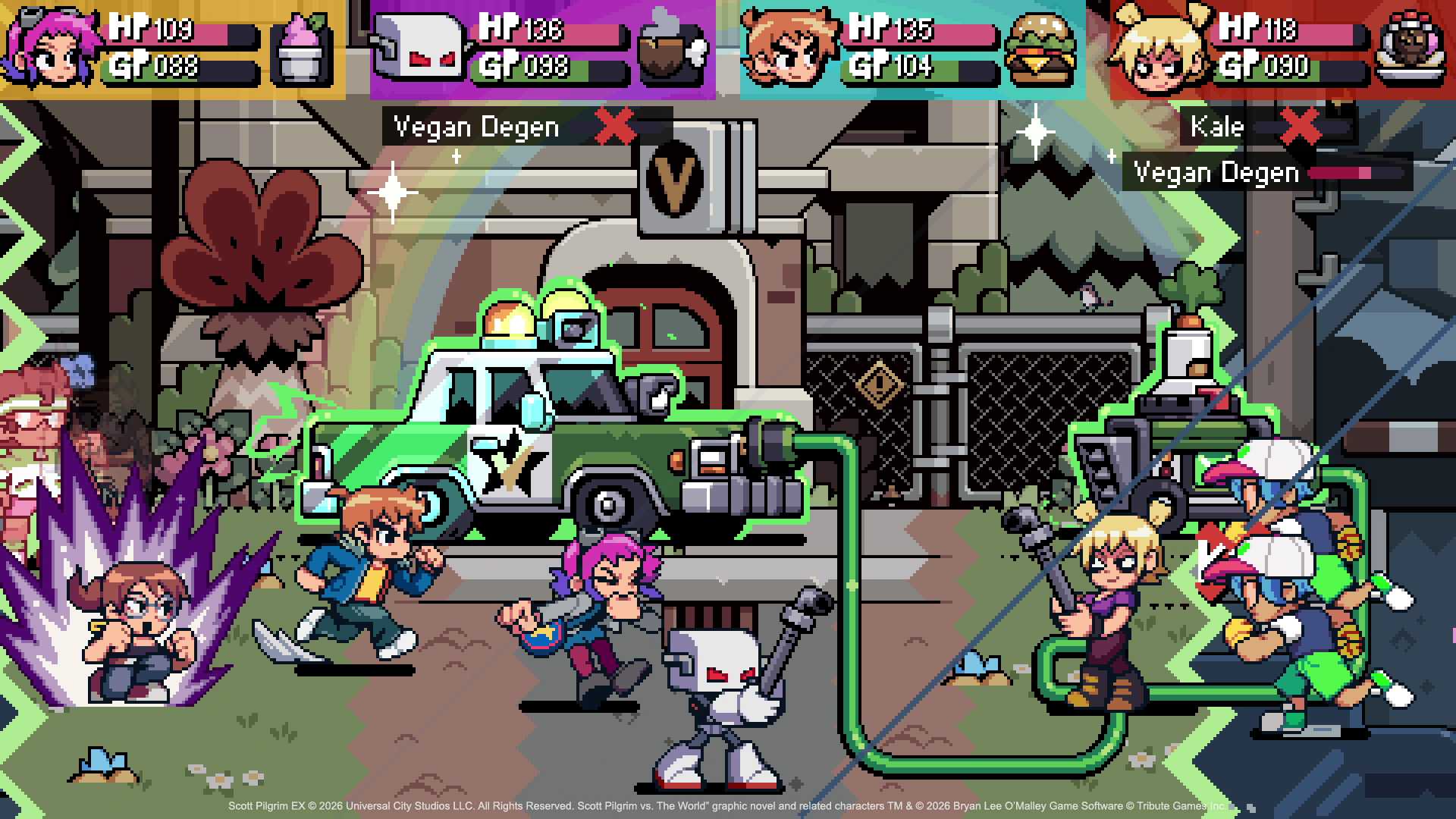 Scott Pilgrim EX'in Çıkış Tarihi ve Yeni Dövüşçüleri Belli Oldu 10 scott pilgrim ex gameplay screenshot 3 1