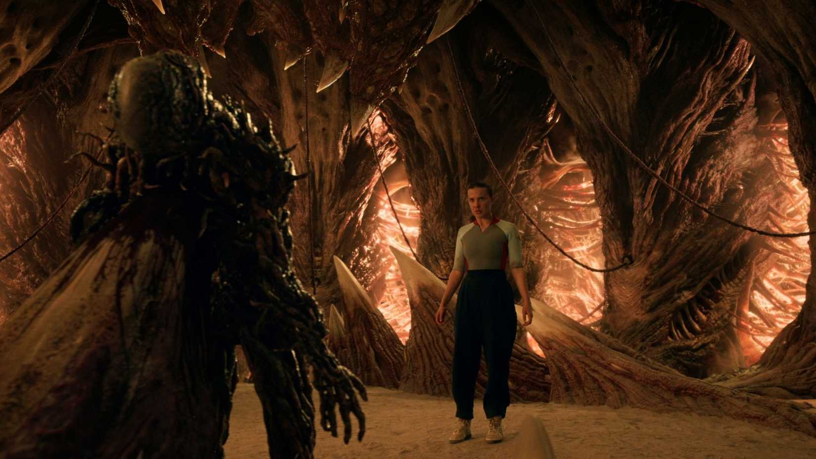 stranger things finale eleven vecna impaled