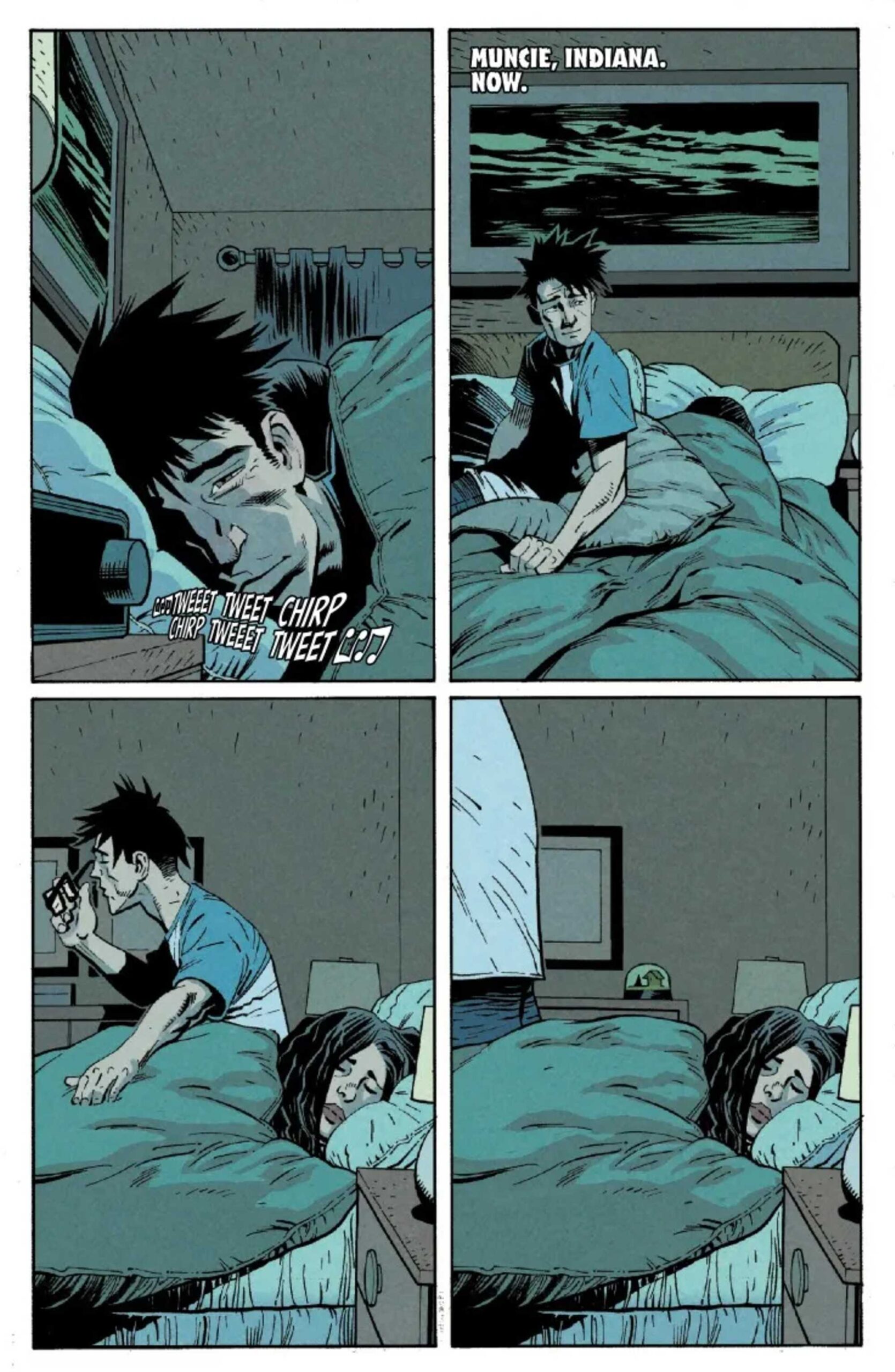 the infernal hulk 3 preview page 3 showing bruce banner has a nightmare scaled 1