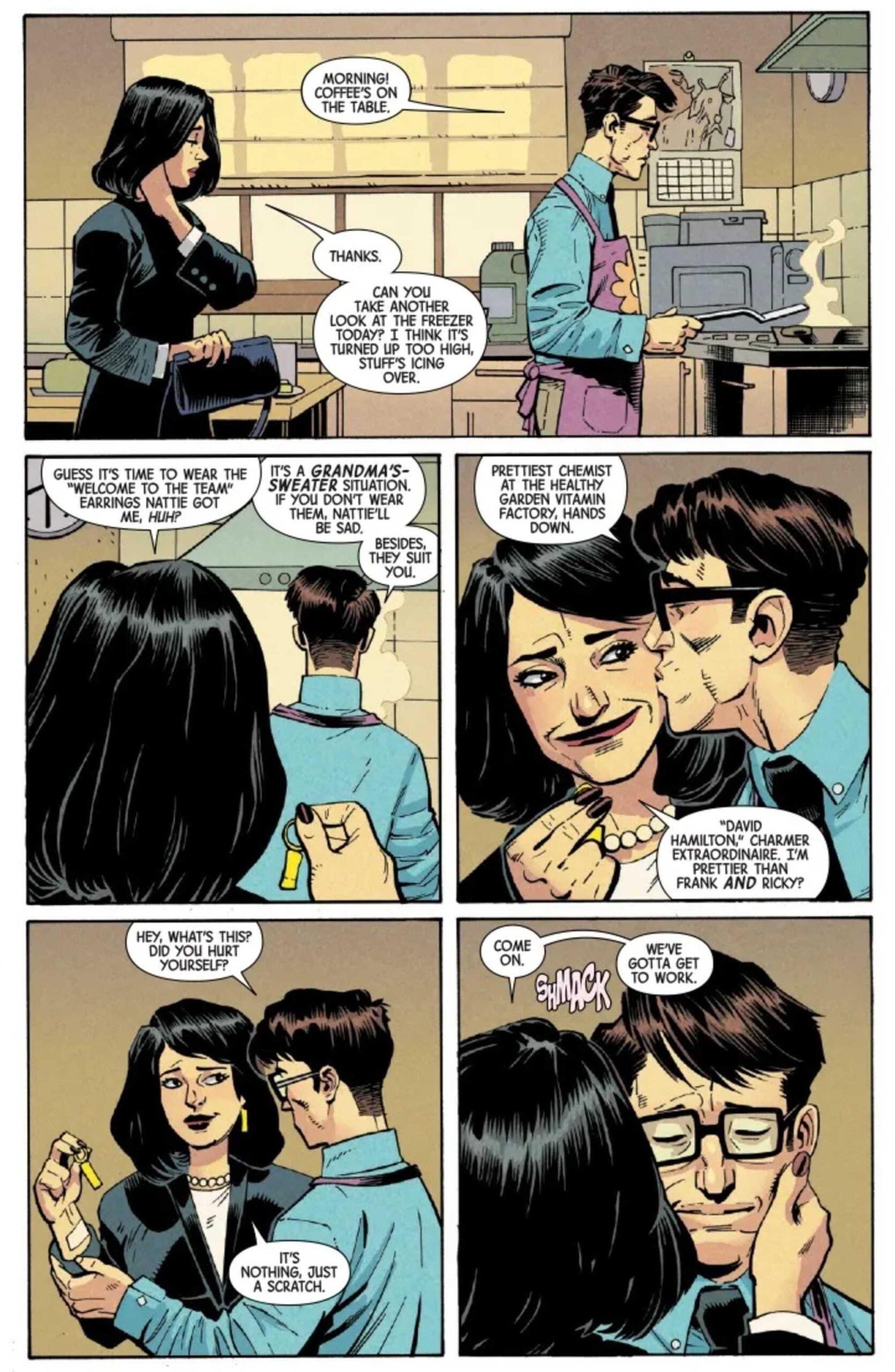 the infernal hulk 3 preview page 4 showing bruce banner has a nightmare scaled 1