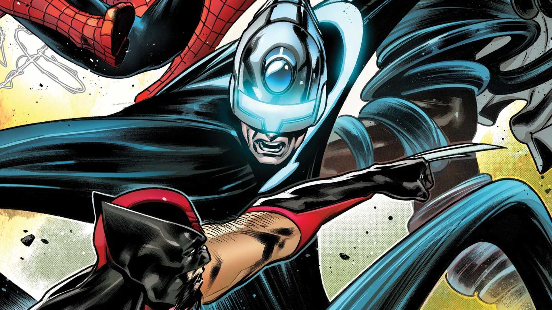 the maker fighting ultimate wolverine from ultimate endgame 1