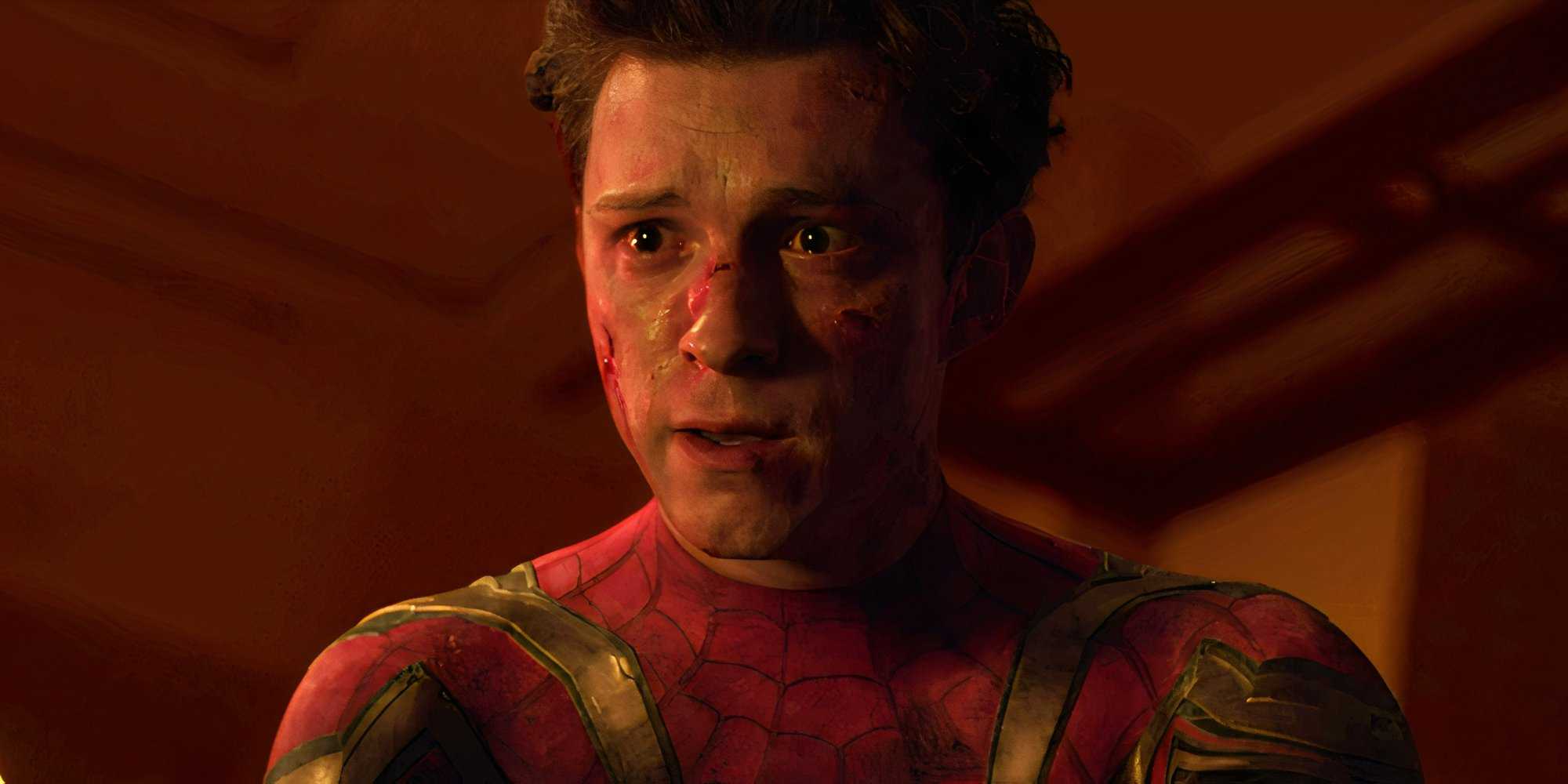 Spider-Man’in Yeni MCU Kapışmasından İlk Görseller Paylaşıldı 5 tom holland s spider man crying in no way home 1