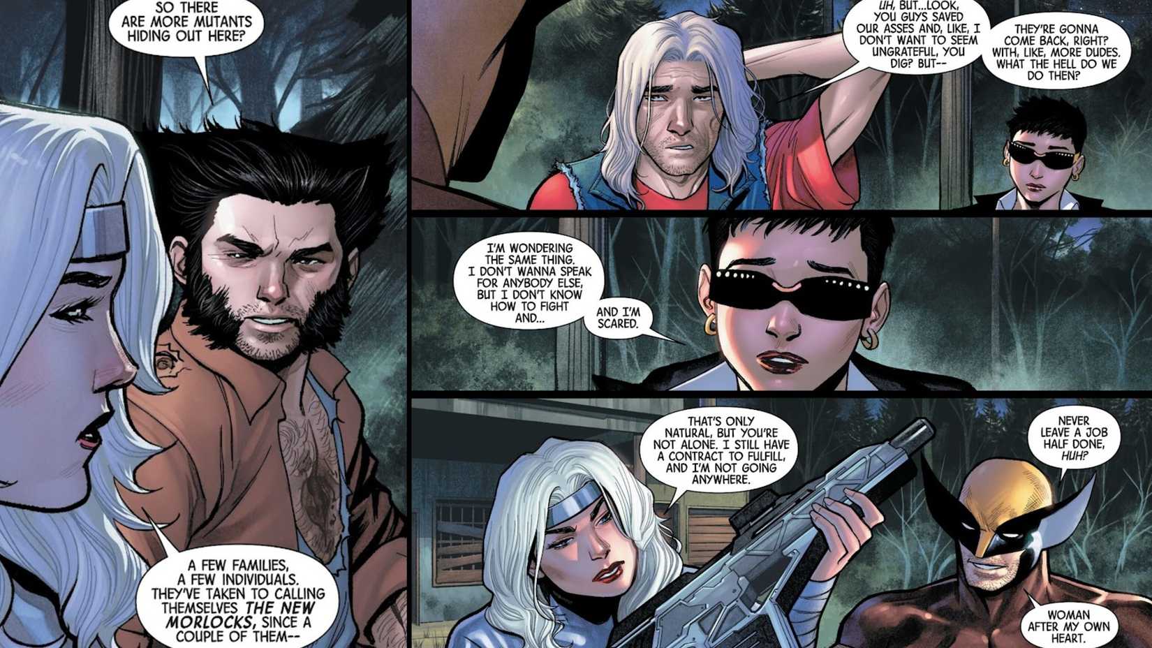 wolverine meets the new morlocks