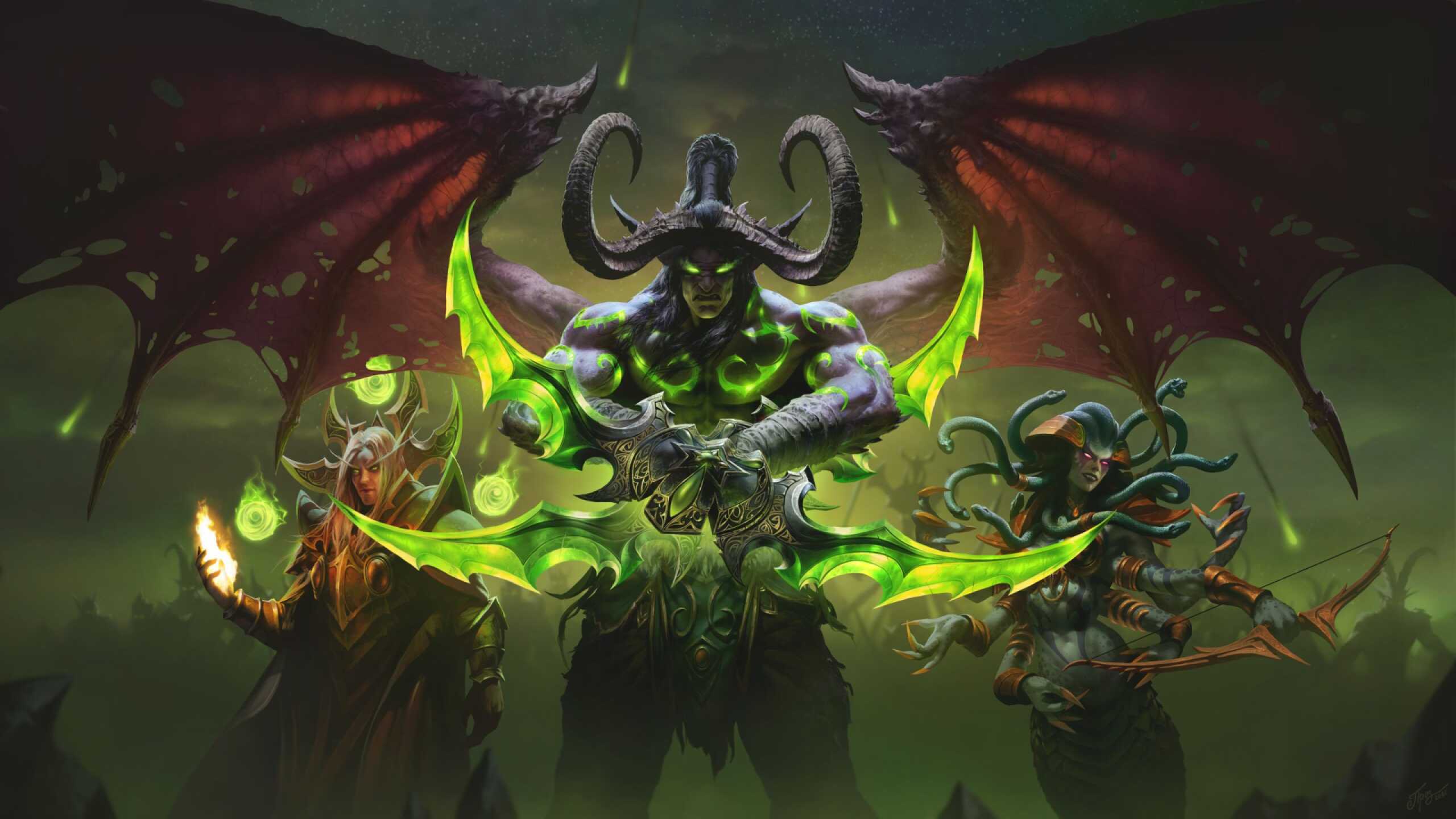 Blizzard Önümüzdeki Haftalar İçin Yeni Sunumlarını Duyurdu 3 world of warcraft the burning crusade classic key art 1