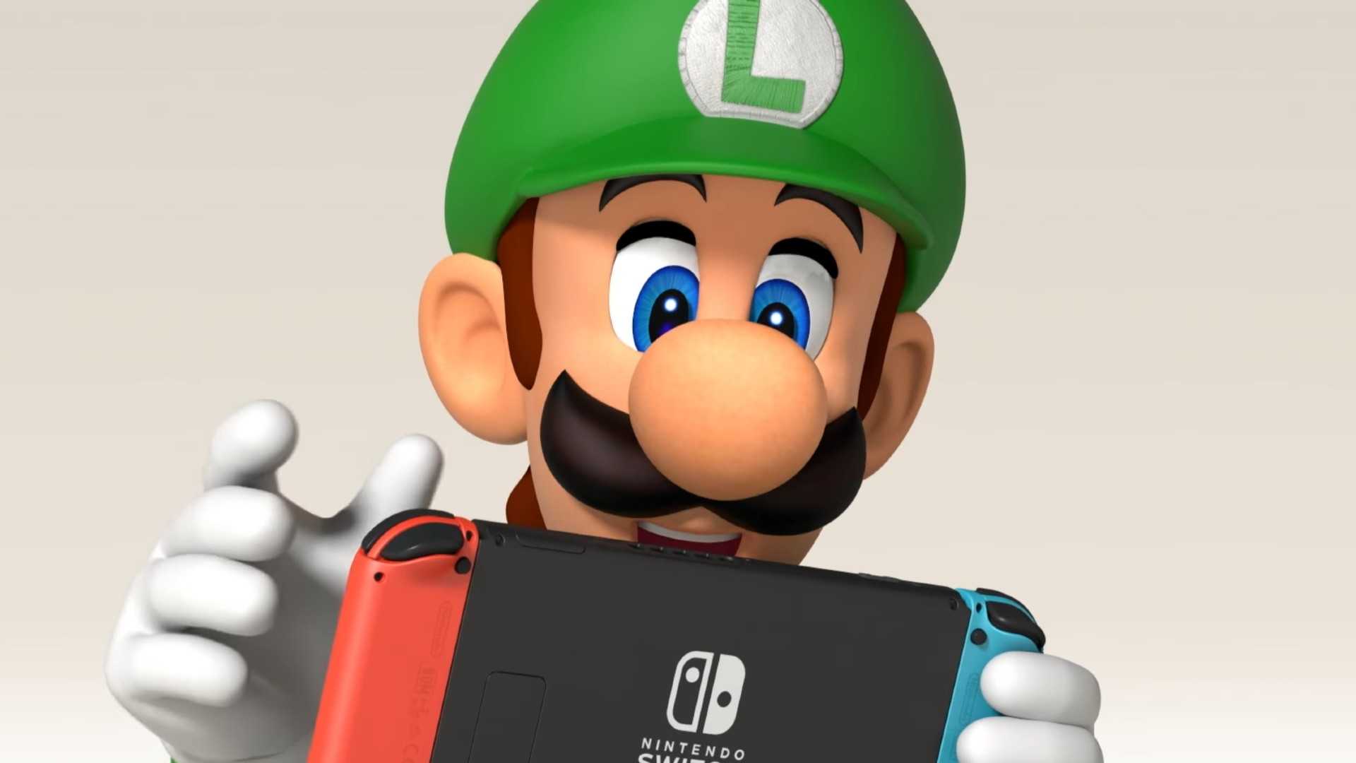 luigi switch white background 1
